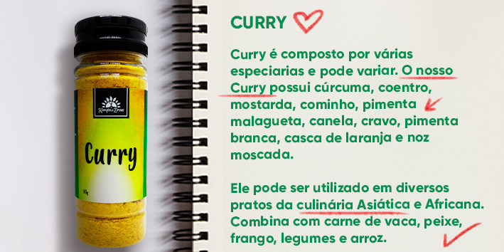 Sabores e saberes - Curry 2